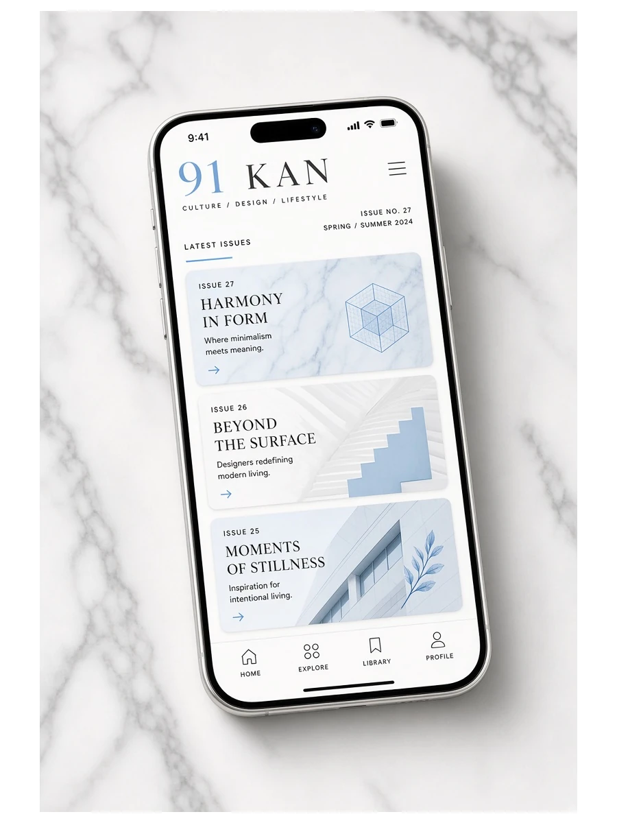 91 APP｜把栏目入口放进移动阅读路径